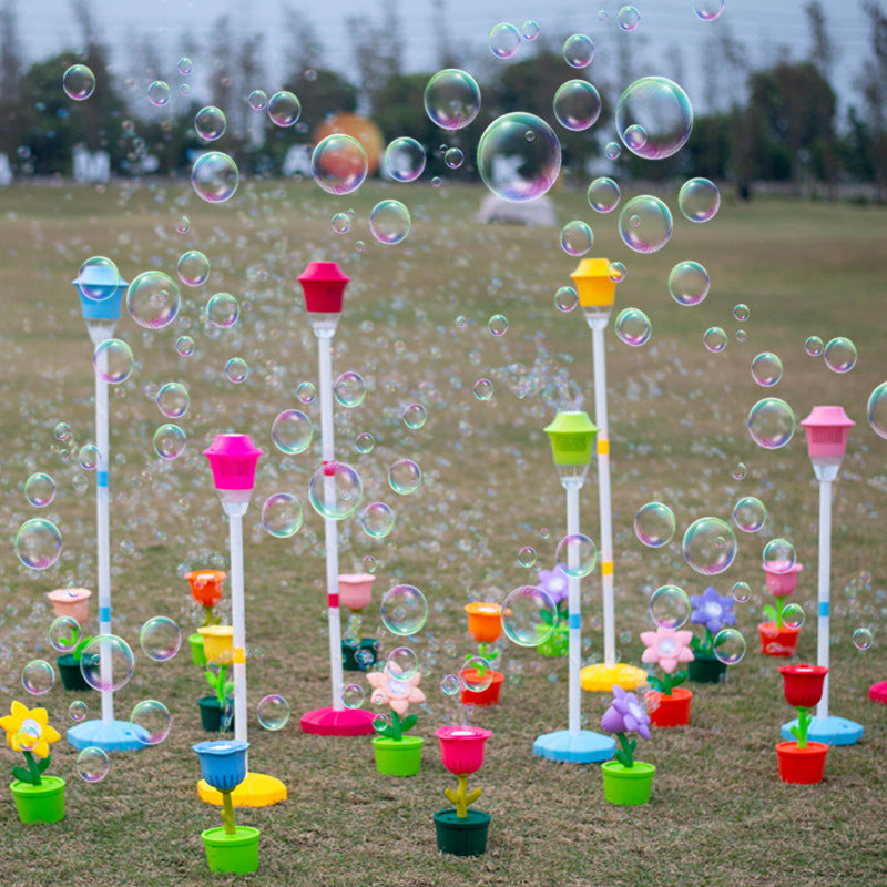 Streetlamp Bubble Machine