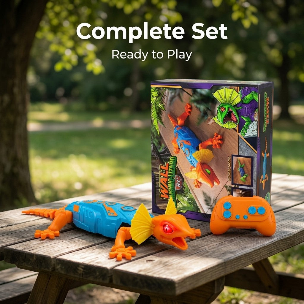 Wall-Climbing RC Lizard Toy