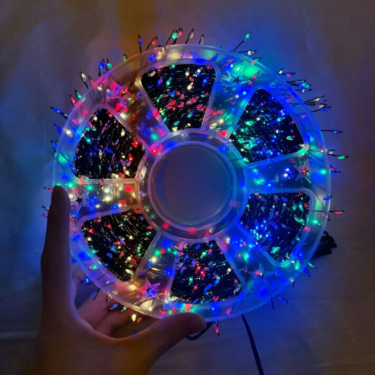 LED Christmas String Lights Warm White or Multicolor Holiday Tree Lights