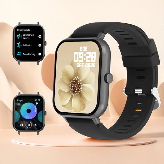 Multifunctional smartwatch (supports multiple sports modes; compatible with iPhone and Android phones!)