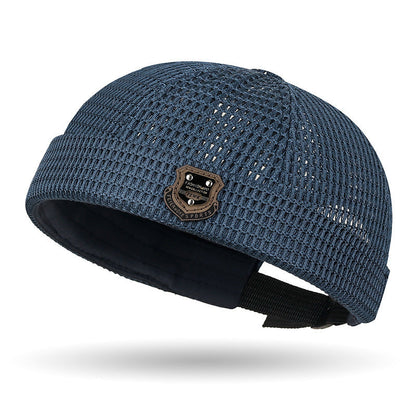 Lightweight Netting Beanie Breathable Cuffed Skull Cap for Summer Runs