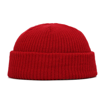 Men's Solid Color Beanie