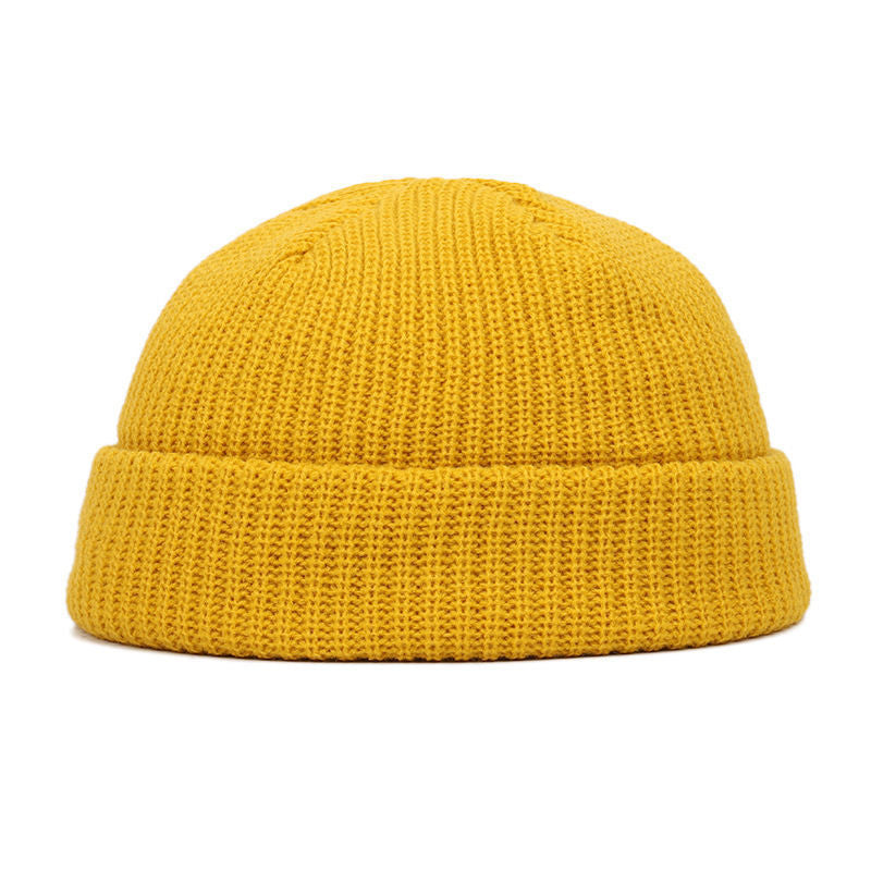 Men's Solid Color Beanie