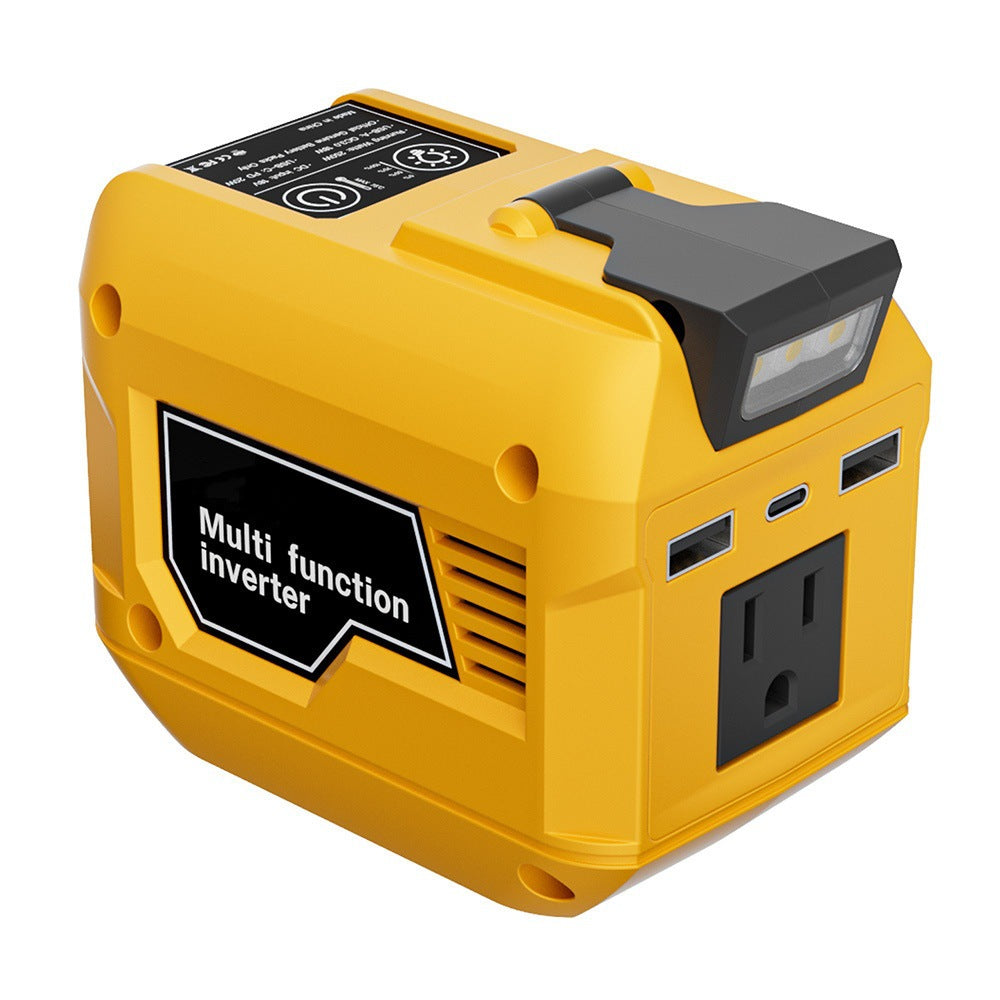 250W Power Inverter Compatible with DeWALT 20V Battery Converter