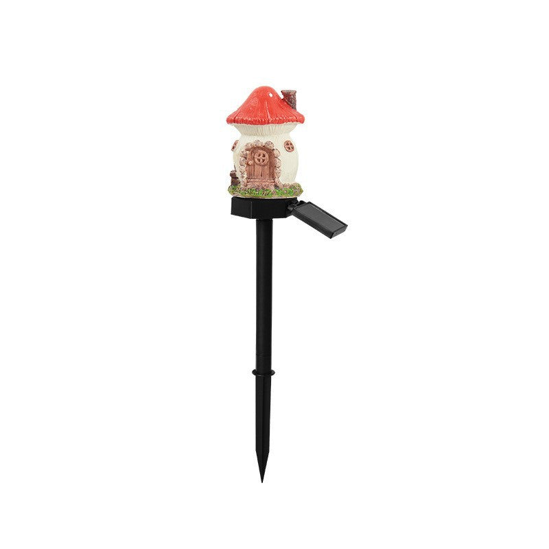Solar Mushroom Cottage Light