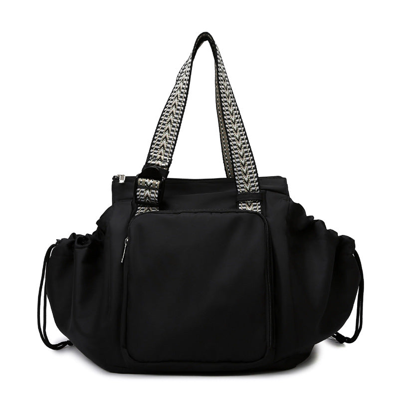 Expandable Tote Bag for Women Large Capacity Multi-Pocket Work & Travel Bag