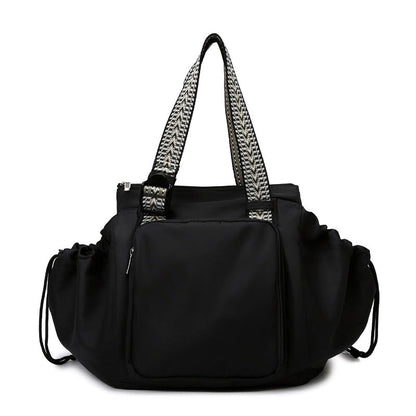 Expandable Tote Bag for Women Large Capacity Multi-Pocket Work & Travel Bag