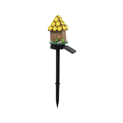 Solar Mushroom Cottage Light