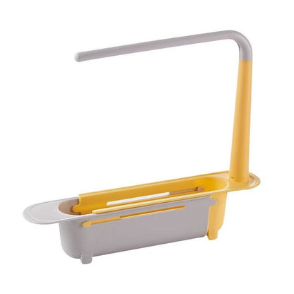 Extendable Sink Organizer with Towel Rack
