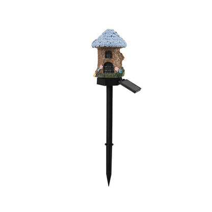 Solar Mushroom Cottage Light