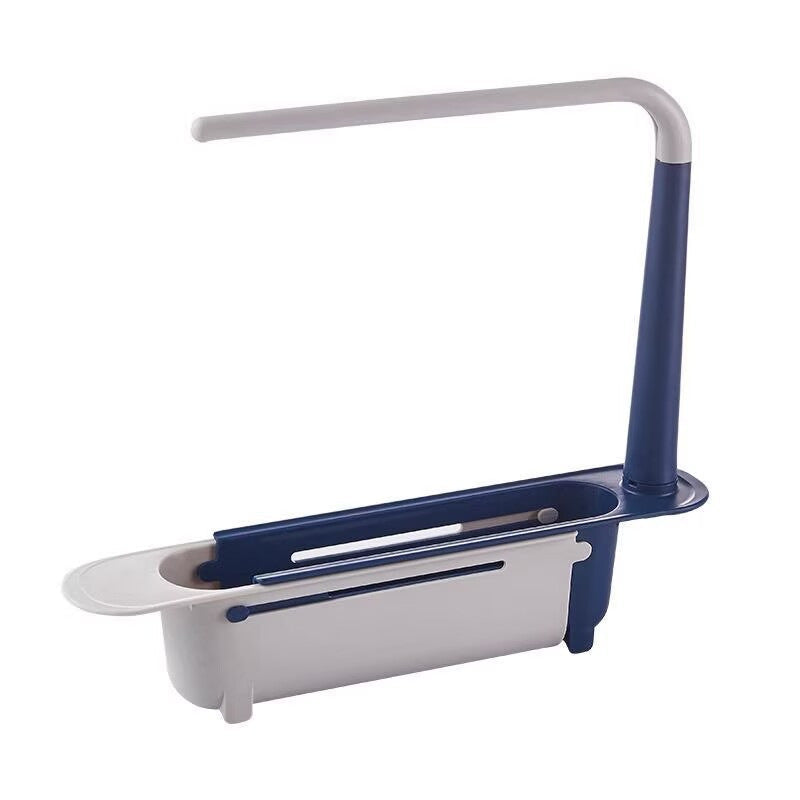 Extendable Sink Organizer with Towel Rack