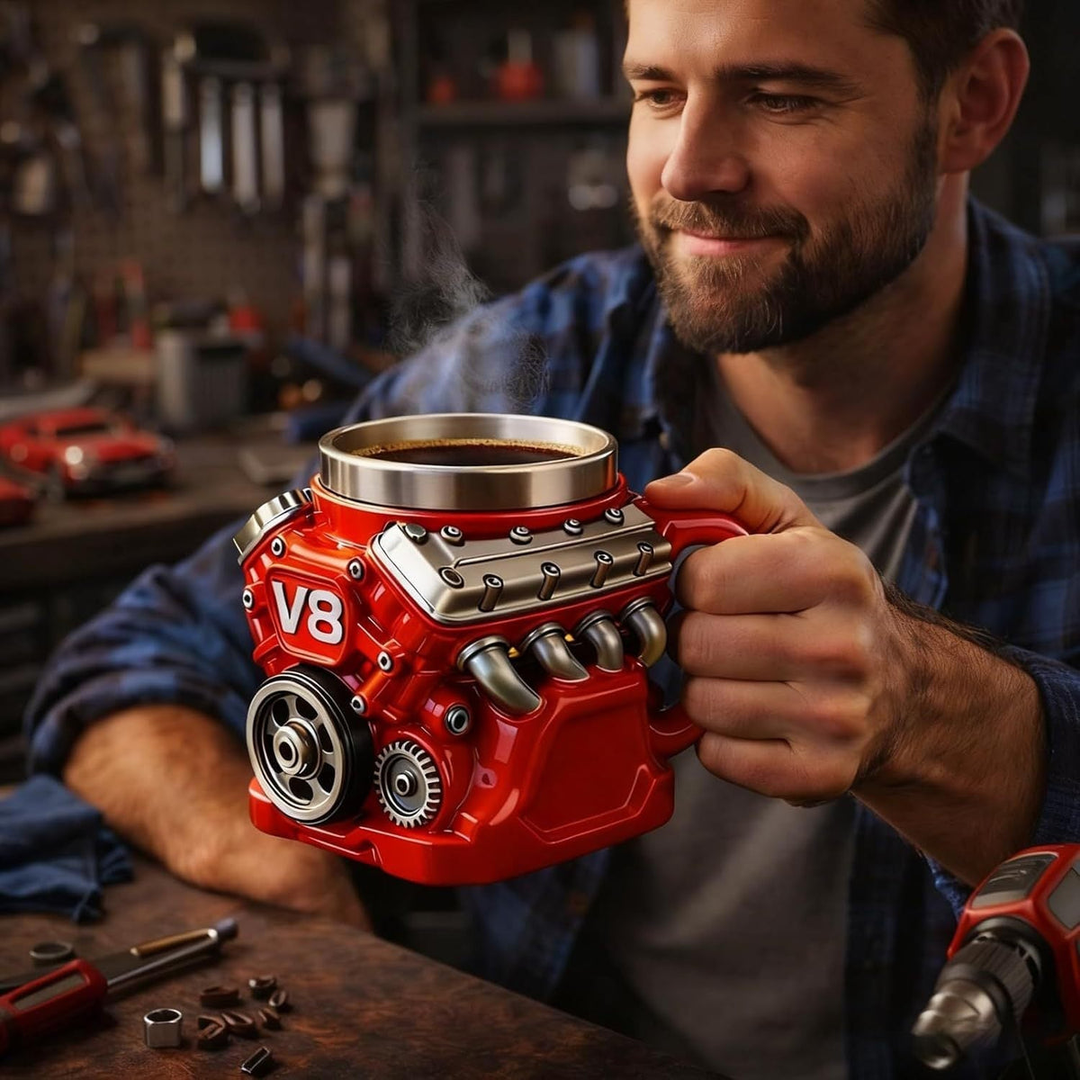 2026 Ultimate Engine Theme Gift Mug The Dream Choice for Car Enthusiasts