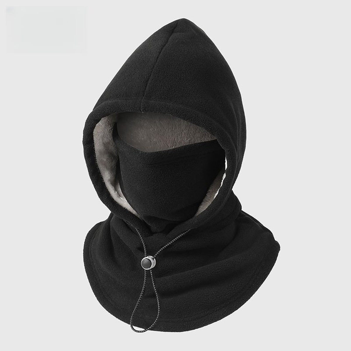 Winter Fleece Hat with Neck Gaiter