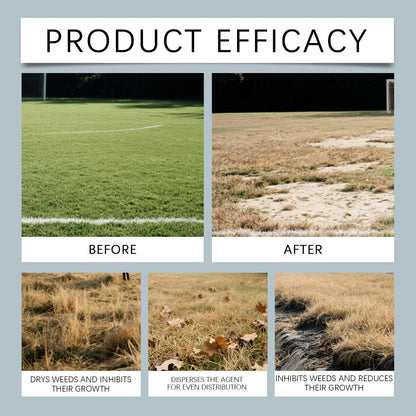 Professional Dual-Action Herbicide Kills Toughest Weeds in 6 Hours! Non-Glyphosate Max Strength Formula