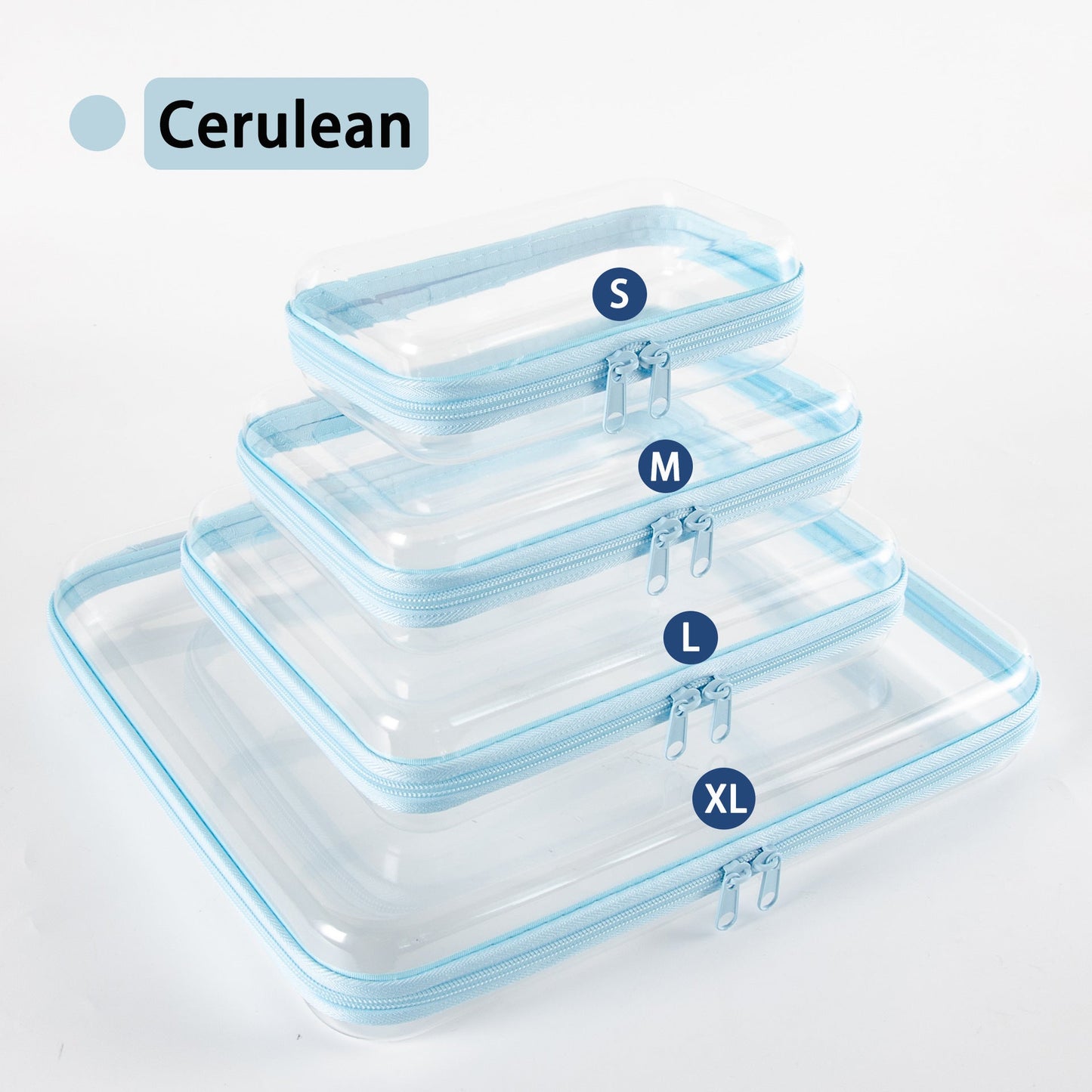 Clear Zipper Storage Case