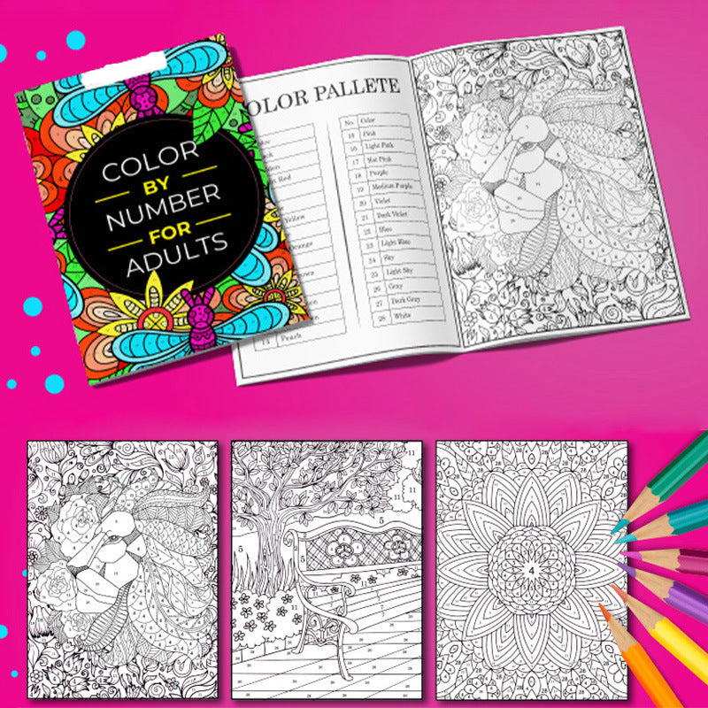This Week -Color By Number For Adults