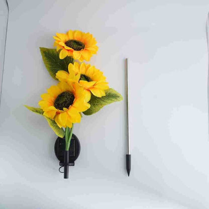 Solar Sunflower Lights