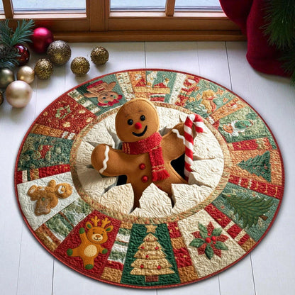 Christmas 3D Optical Illusion Rug