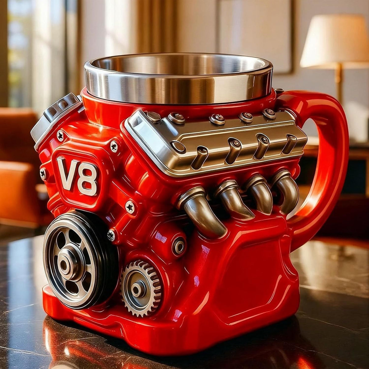 Ultimate Engine Theme Gift Mug The Dream Choice for Car Enthusiasts