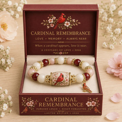 Love, Remembrance & Cardinal Blessings | 2026 Limited Edition Bracelet