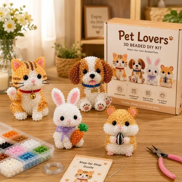 3D Beaded Animal Kit