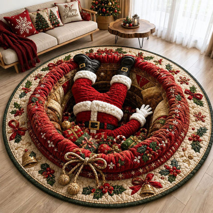 Christmas 3D Optical Illusion Rug