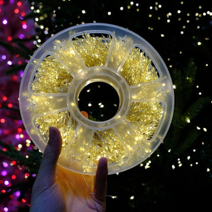 LED Christmas String Lights Warm White or Multicolor Holiday Tree Lights
