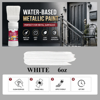 ⏳Time-Limited Special⏰Rust Converter Metallic Paint – One coat stops rust, no sanding, no fumes.  🔨🛡️