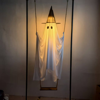 LED Swinging Ghost Decoration