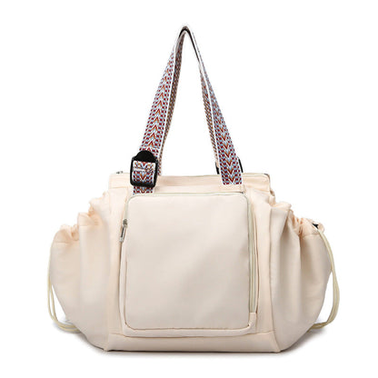 Expandable Tote Bag for Women Large Capacity Multi-Pocket Work & Travel Bag