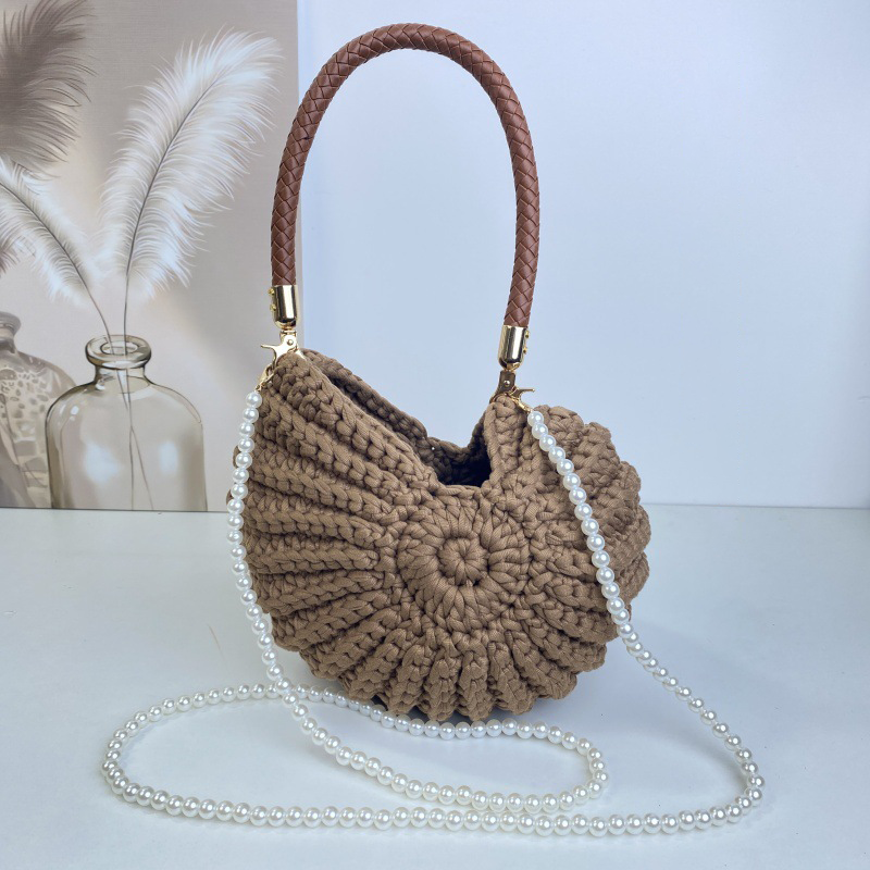 Limited Release Bohemia Crochet Handwoven Seashell Bag