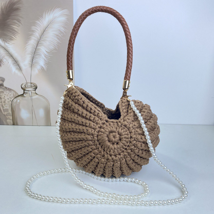 Limited Release Bohemia Crochet Handwoven Seashell Bag