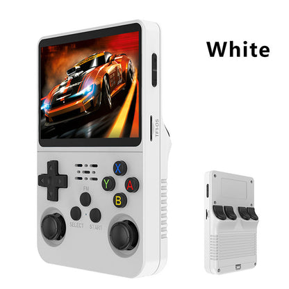 R36S Retro Handheld Game Console 3.5" IPS Screen, Linux System, 3000mAh Battery, Preloaded Games