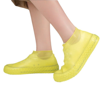 Heavy-Duty Waterproof Shoe Covers Anti-Slip, Foldable & Reusable