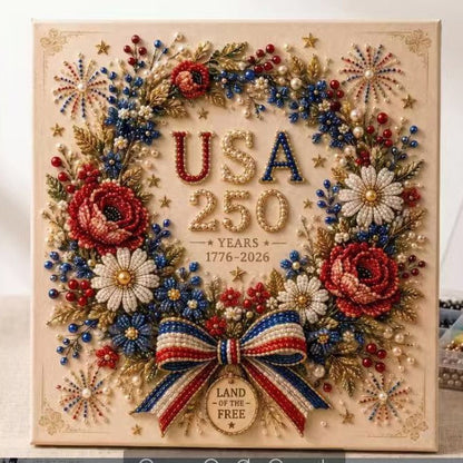 USA Anniversary Pearl Painting