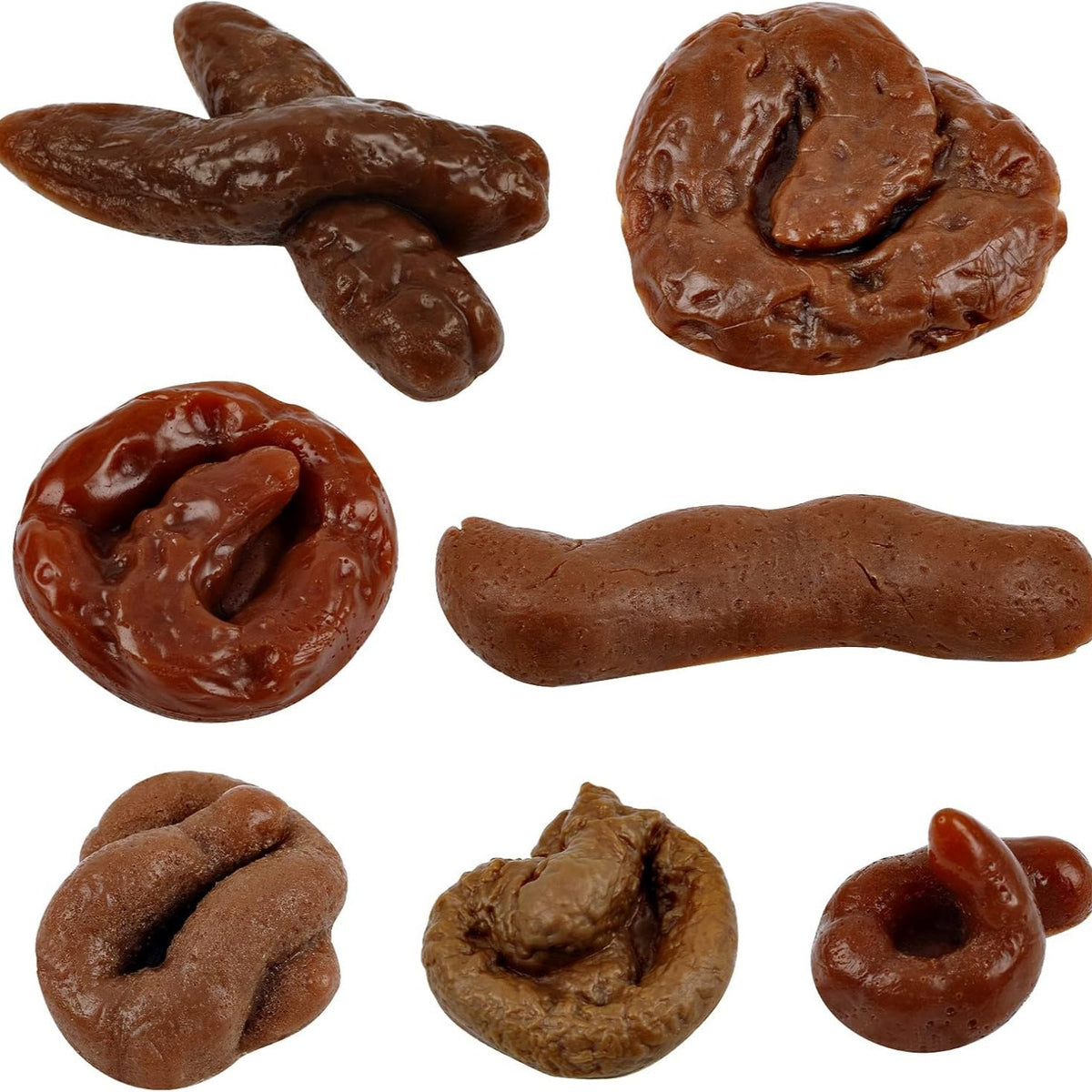 7 Pcs Fake Poop, Realistic Prank Poop