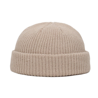 Men's Solid Color Beanie