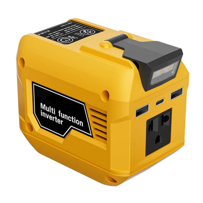 250W Power Inverter Compatible with DeWALT 20V Battery Converter