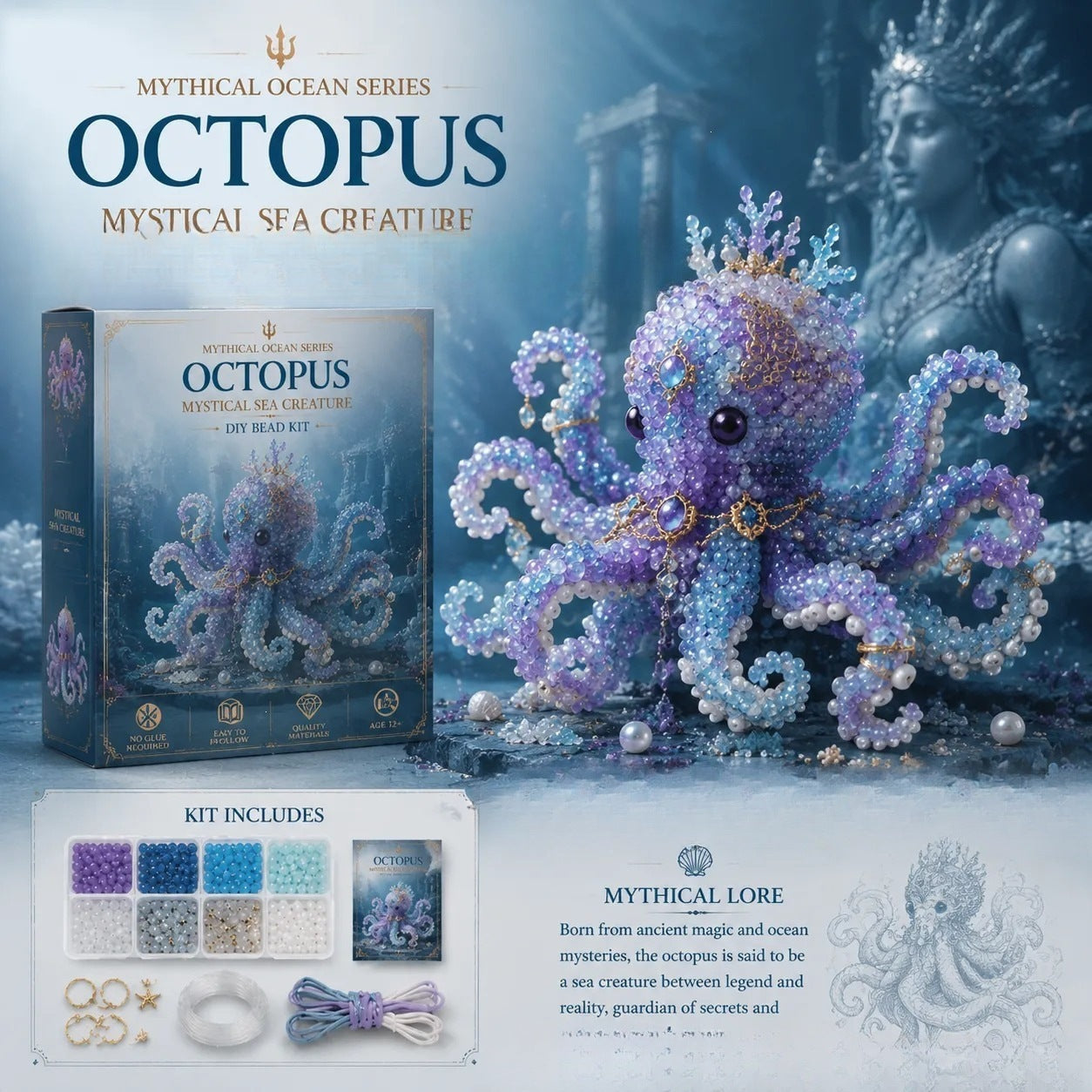 Ocean Bead Jewelry Kit
