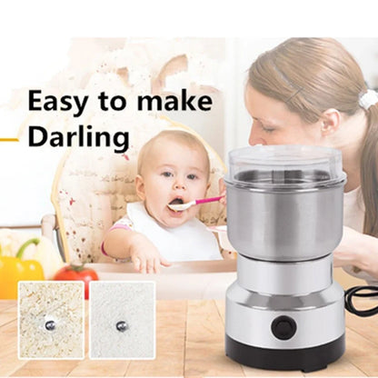 High-Speed Stainless Steel Grinder for Fresh Spices, Coffee & Grains