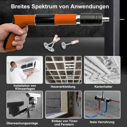Heavy-Duty Ceiling Fastening Tool Fast, Precise & Easy One-Hand Operation