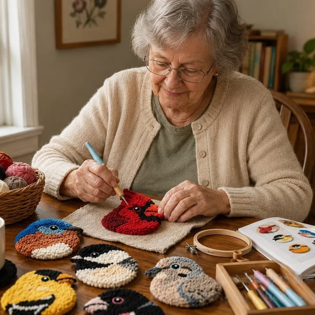 Beginner Bird Coaster Kit