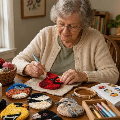 Beginner Bird Coaster Kit