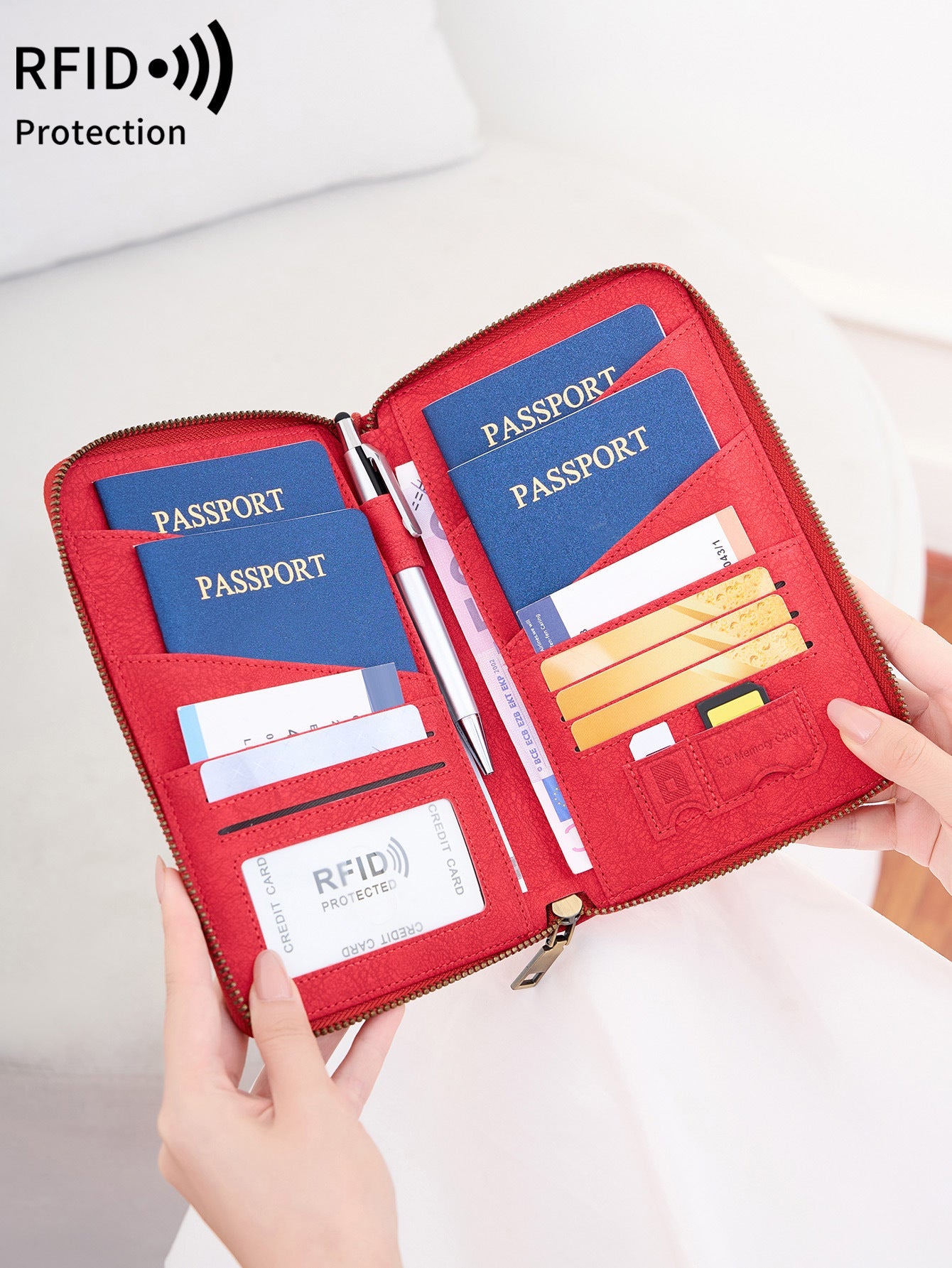 Family Passport Holder Wallet