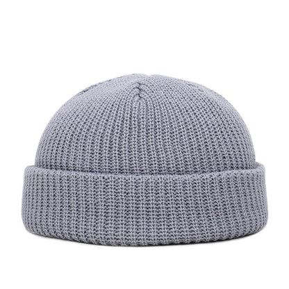 Men's Solid Color Beanie