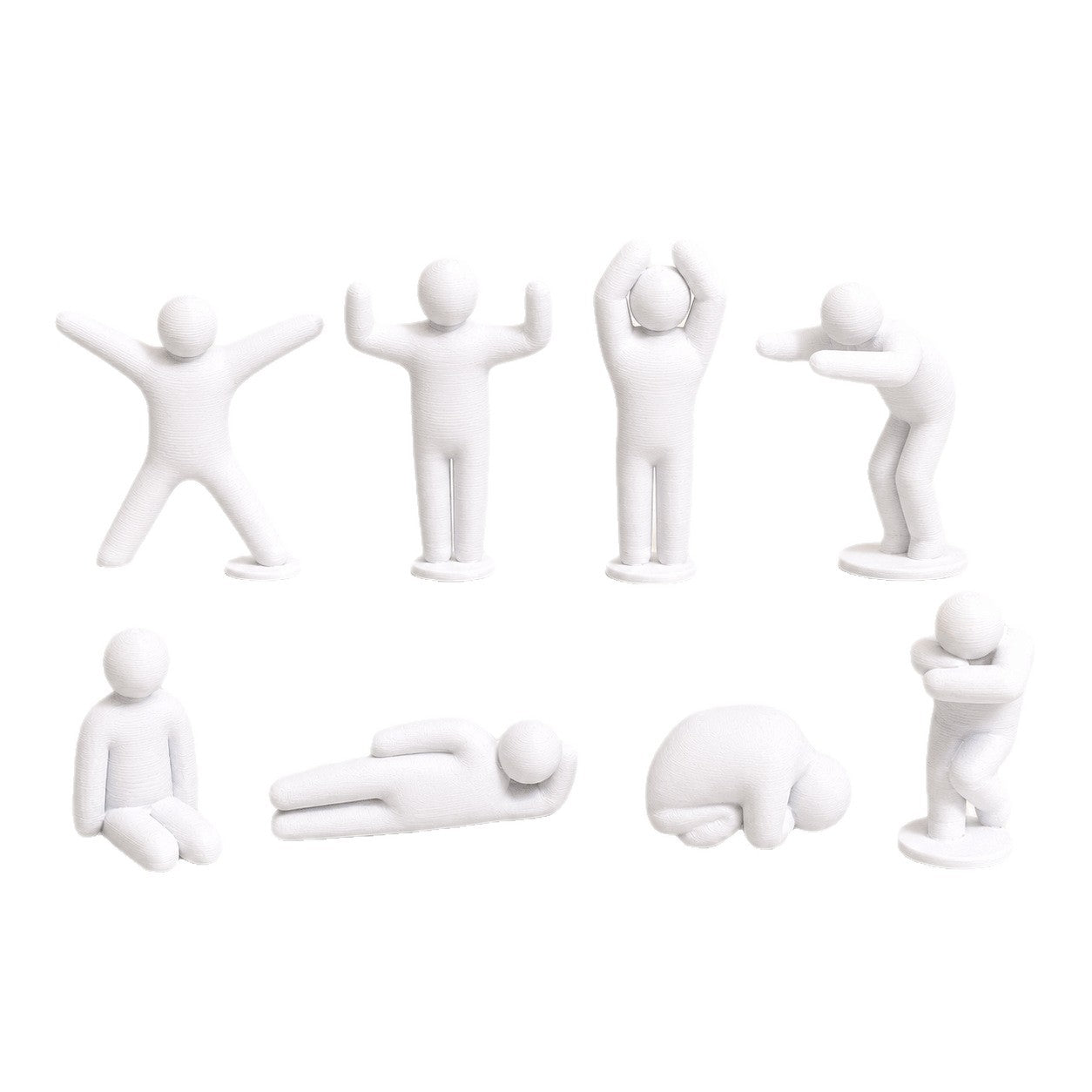 Paintable Chameleon Figures