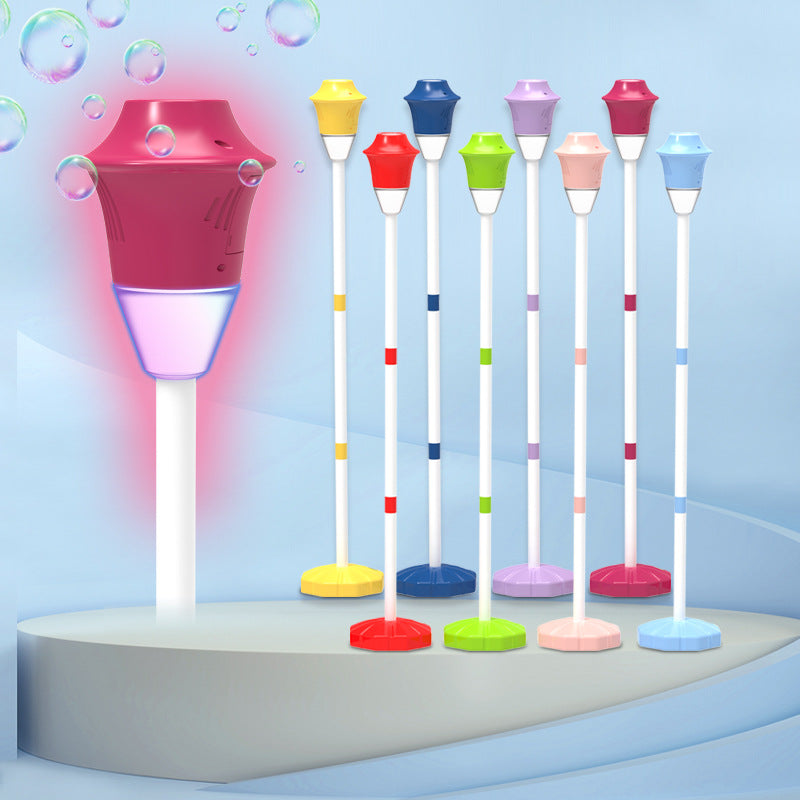 Streetlamp Bubble Machine