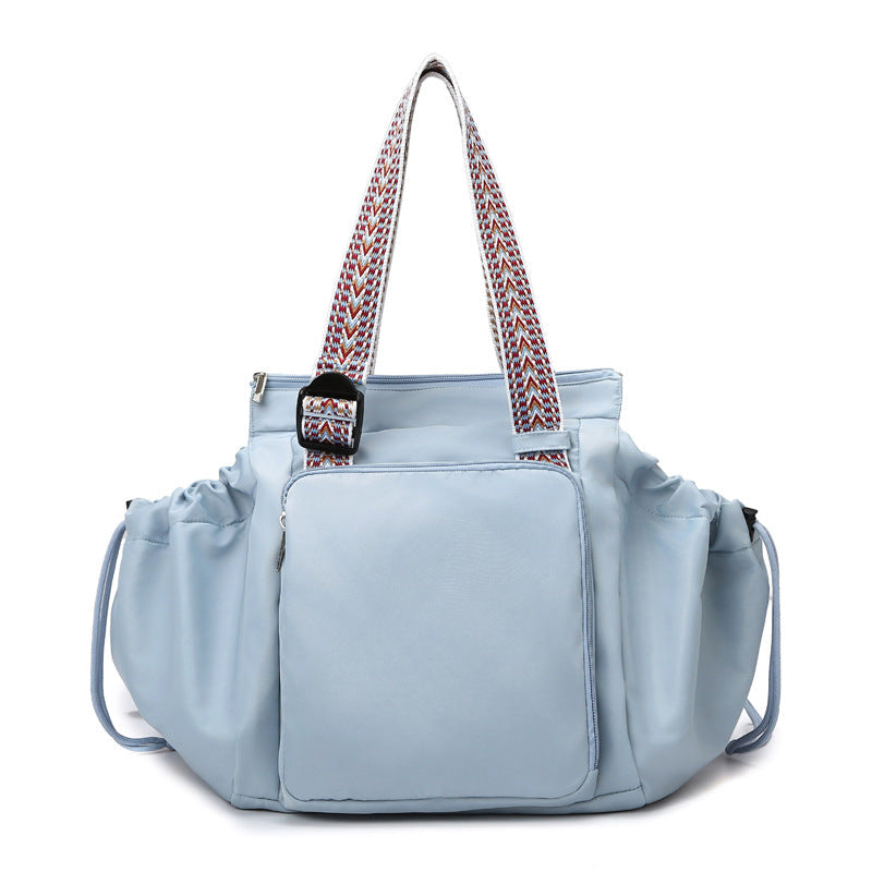 Expandable Tote Bag for Women Large Capacity Multi-Pocket Work & Travel Bag