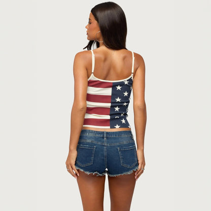 USA Foldover Shorts