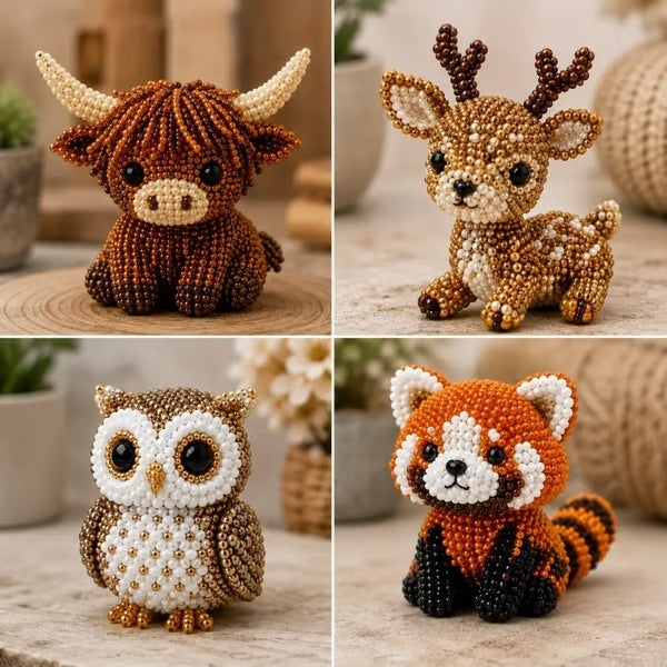 3D Beaded Animal Kit
